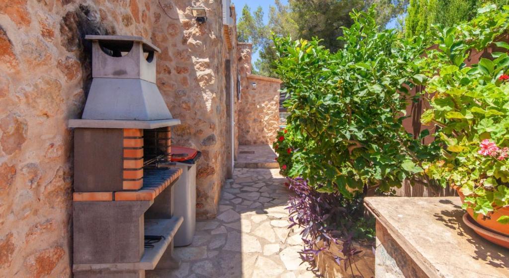 Zahrada ubytování Casa Piedra Mallorca