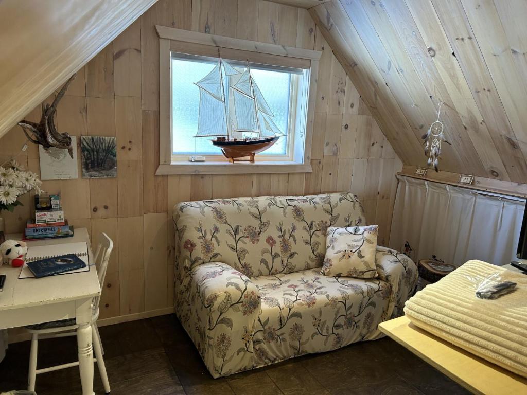 Posezení v ubytování Appartement champêtre