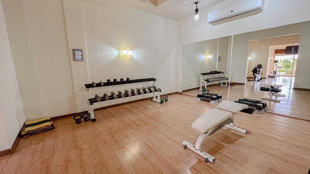 Fitness centrum a/nebo fitness zařízení v ubytování Gemma Resort