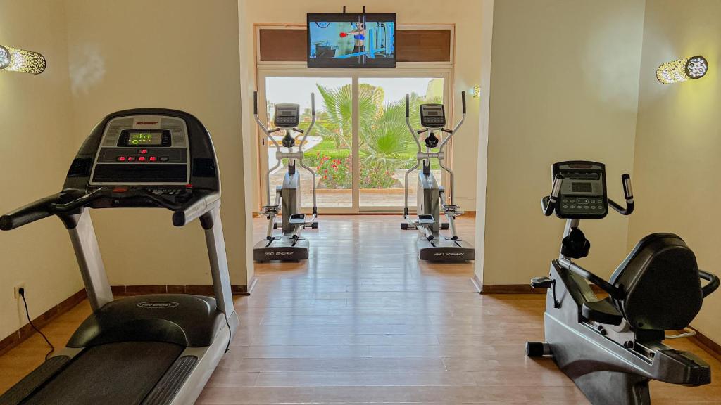 Fitness centrum a/nebo fitness zařízení v ubytování Gemma Resort