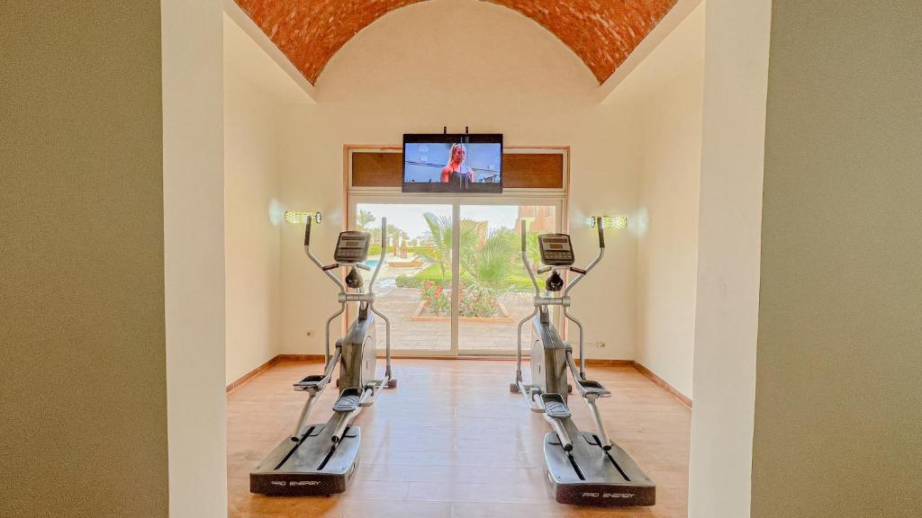 Fitness centrum a/nebo fitness zařízení v ubytování Gemma Resort