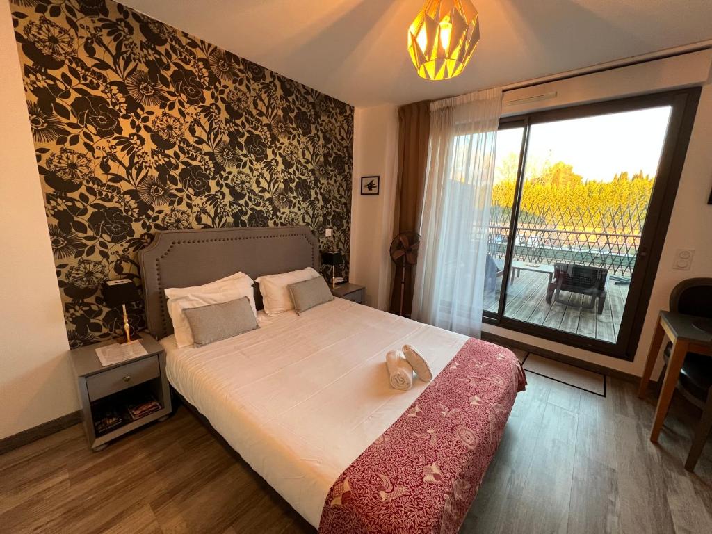 Les Terrasses D'Aix - Studio avec Grande Terrasse privée - Resim 2