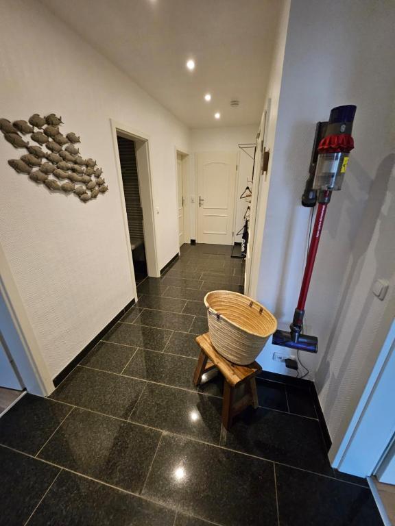 Koupelna v ubytování Strandallee 150a