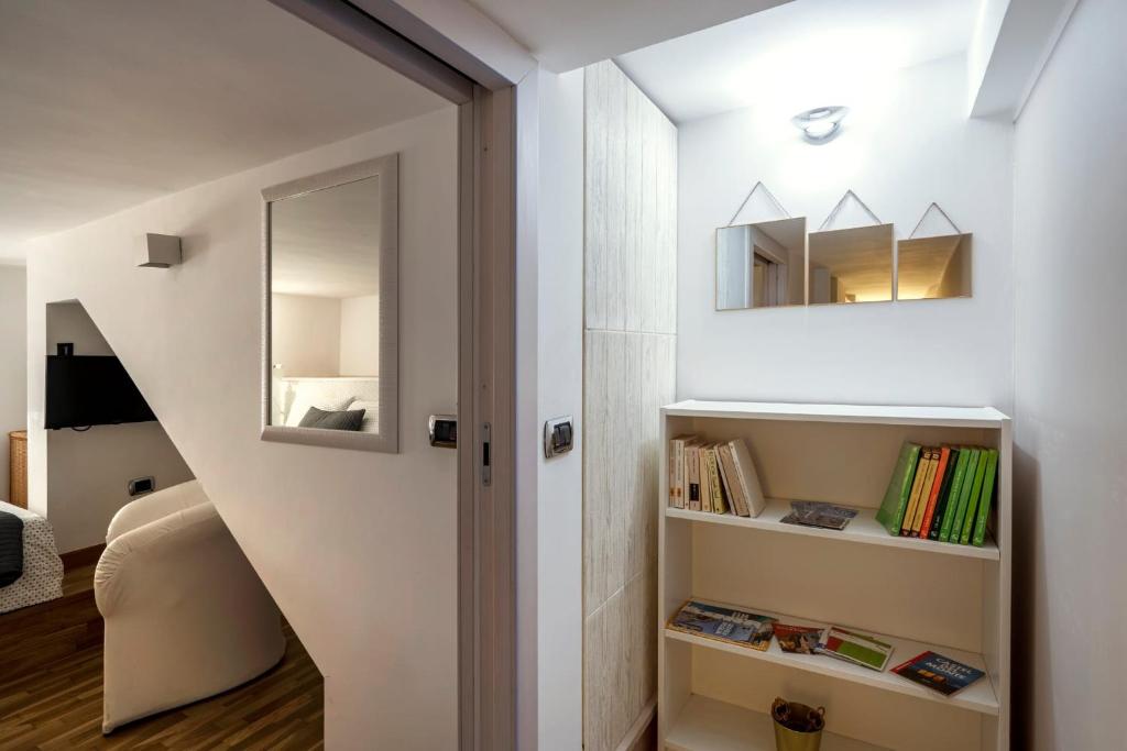 Knihovna v bed and breakfast