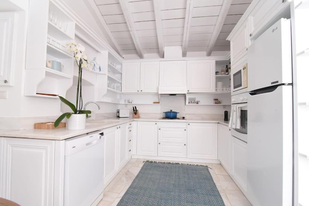 Kuchyň nebo kuchyňský kout v ubytování Mansion Veranda