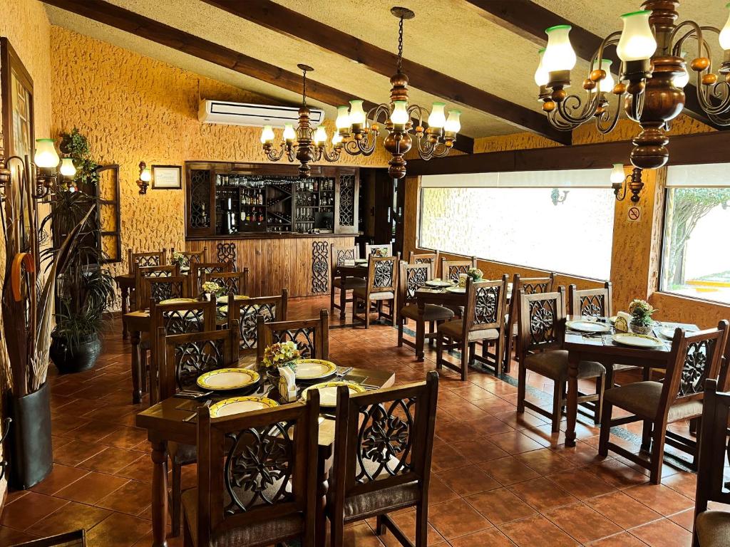 Restaurace v ubytování Villas Layfer, Córdoba, Veracruz, Mexico