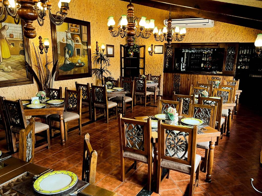 Restaurace v ubytování Villas Layfer, Córdoba, Veracruz, Mexico