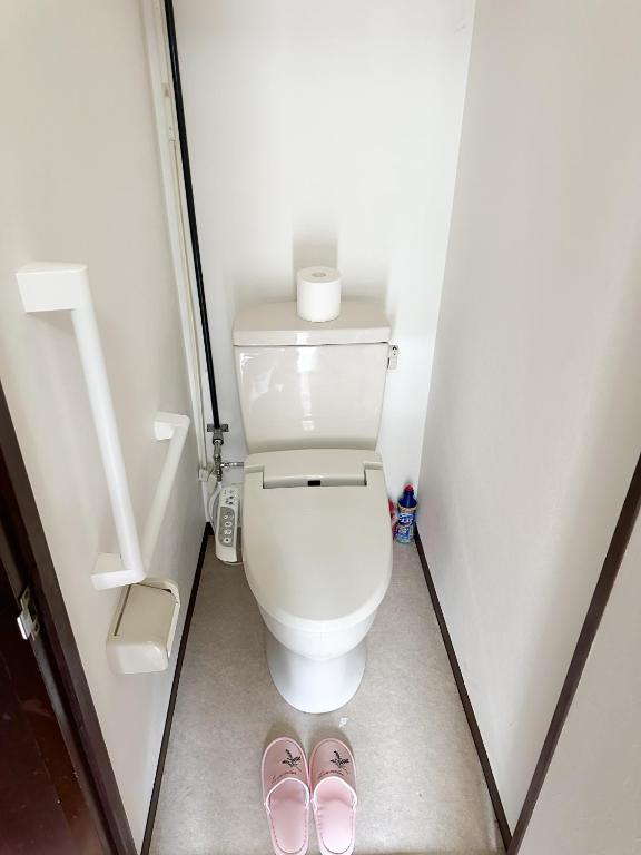 Koupelna v ubytování Hotel Rakusai