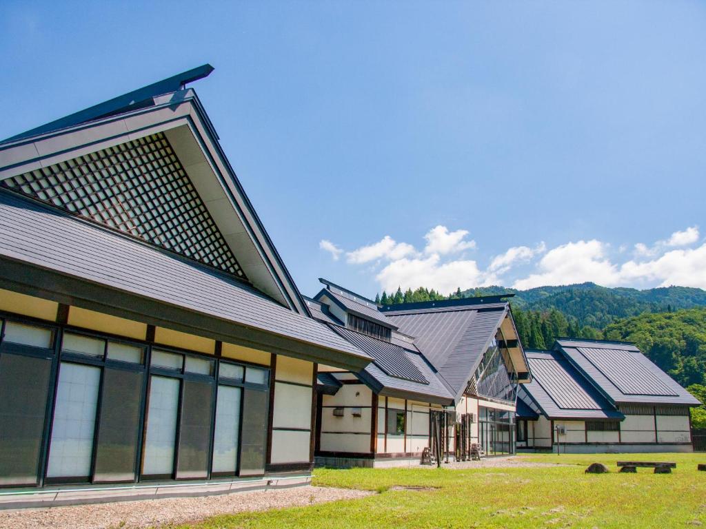 Landskap semula jadi dekat dengan ryokan