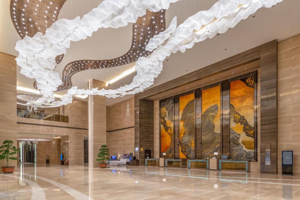 Posezení v ubytování Sheraton Chuzhou Hotel