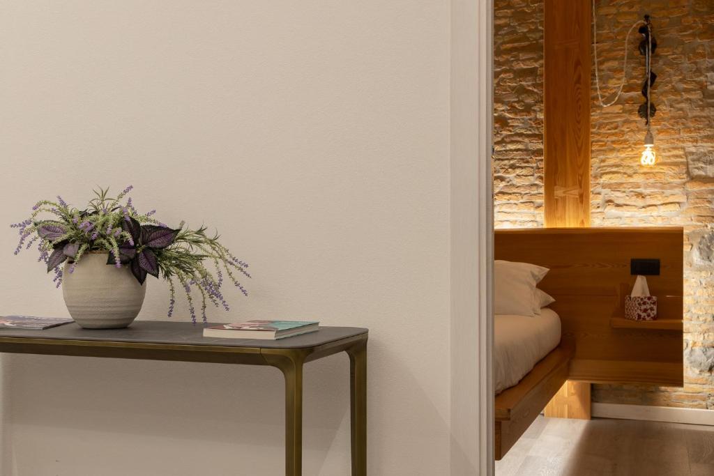 Posezení v ubytování San Nicolò Suites
