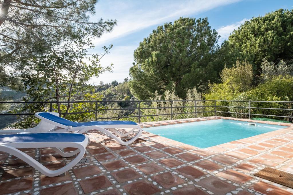 Πισίνα στο ή κοντά στο Finca Aguaillo