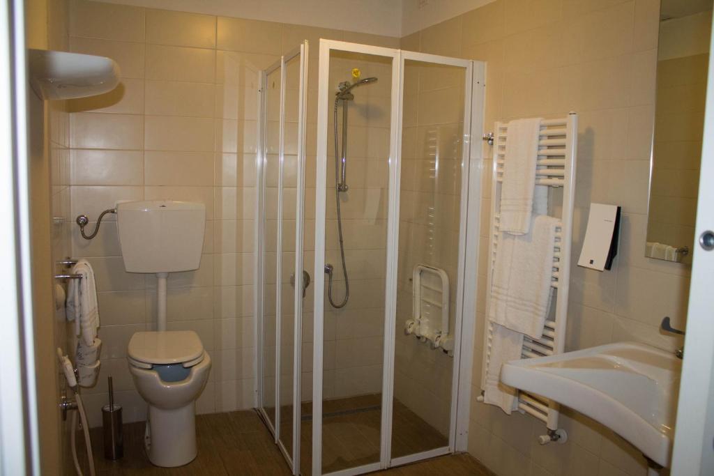 Koupelna v ubytování Vele Storiche Pisane
