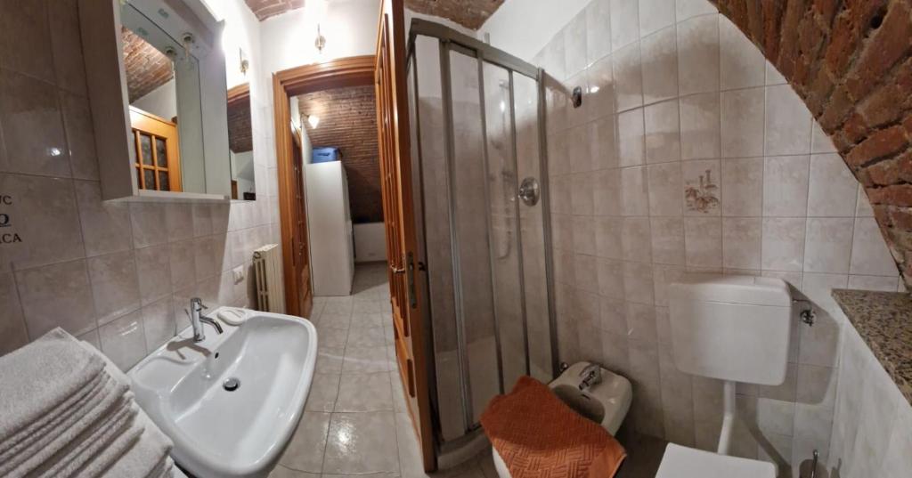 Łazienka w obiekcie A casa di Giò