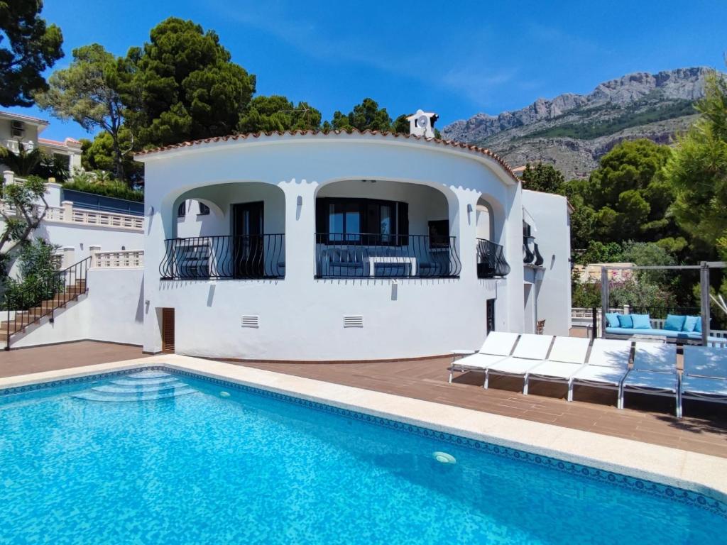 Bazén v ubytování Villa Los Febreros - Altea La Vella nebo v jeho okolí