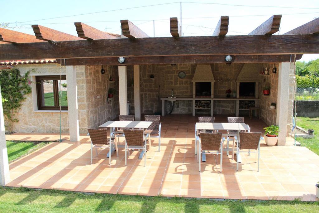 Patio nebo venkovní prostory v ubytování Apartamentos As Lagoas