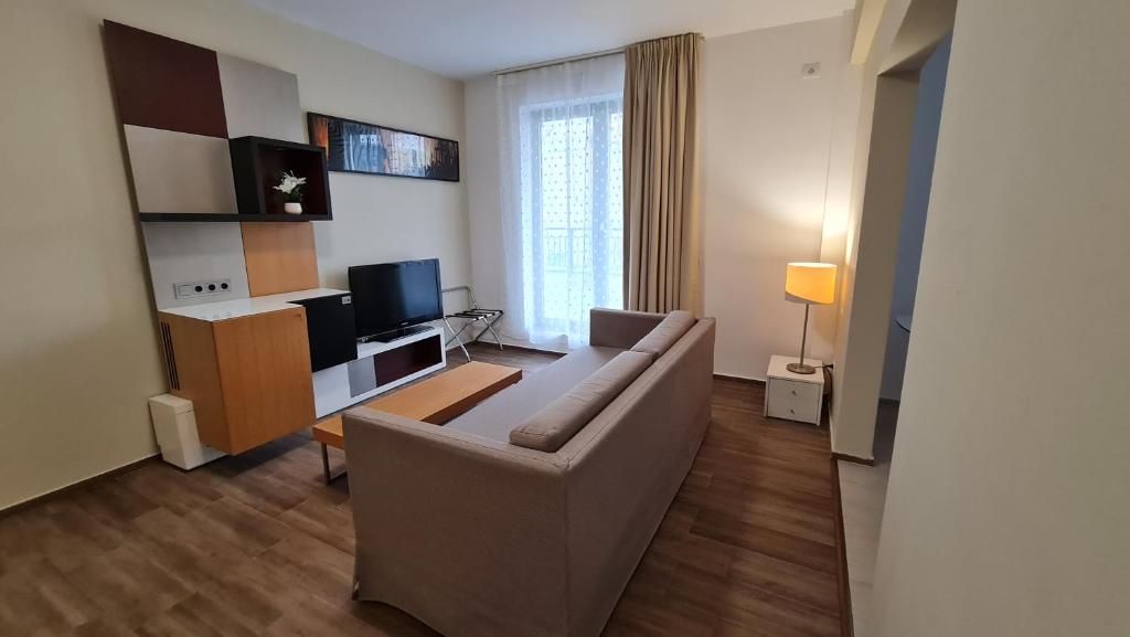 TV a/nebo společenská místnost v ubytování Jafar Resort 2