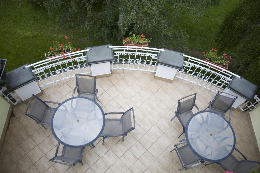 Balkón nebo terasa v ubytování Hotel Saint Antonius