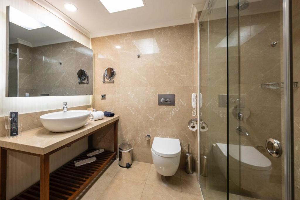 Koupelna v ubytování Anemon Kent Ankara Otel