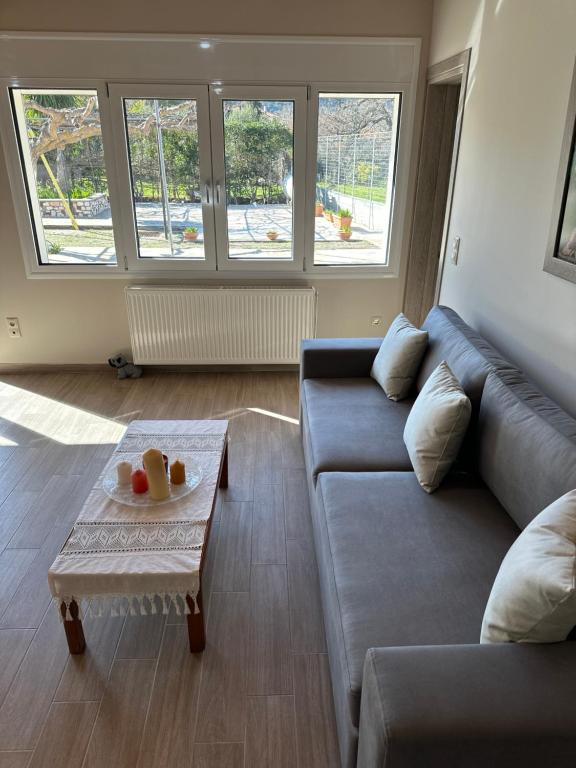 Posezení v ubytování EVIA RIVIERA