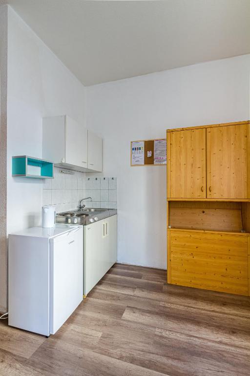 Apartmenthaus in Chemnitz für Monteure - Eenpersoonskamer Met Badkamer