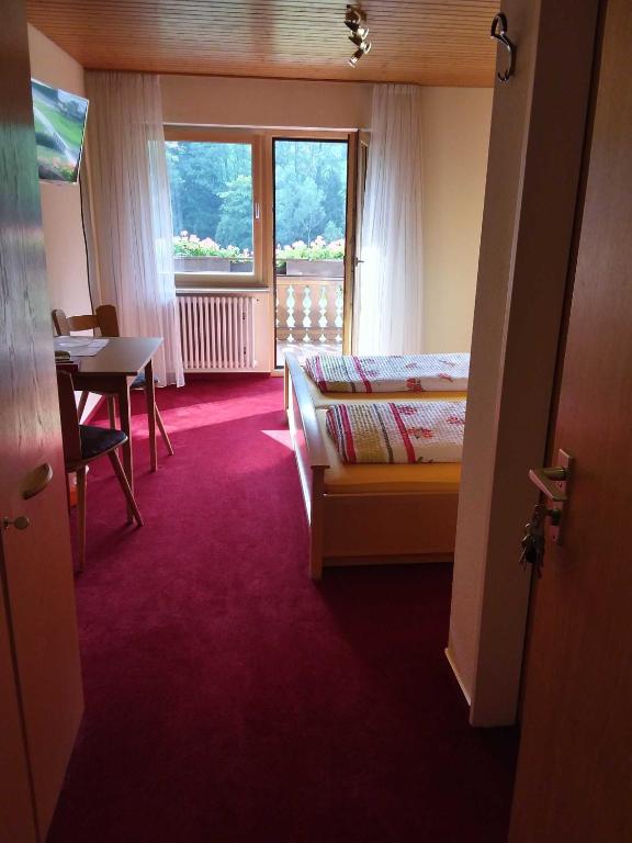 Postel nebo postele na pokoji v ubytování Mosertonihof