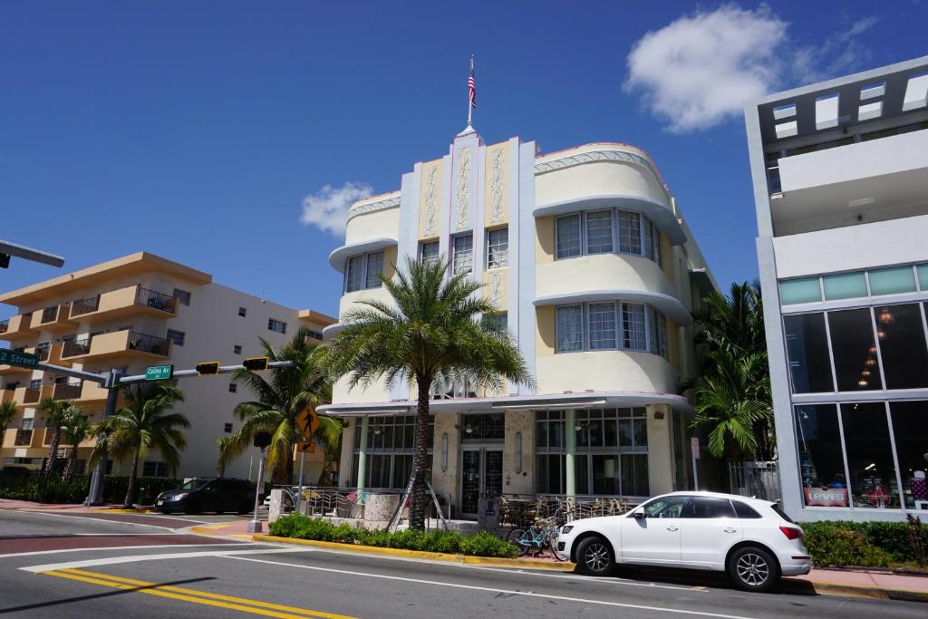 O edifício em que o hotel se localiza