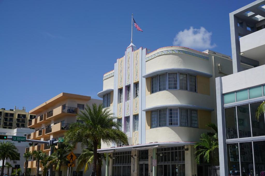 O edifício em que o hotel se localiza