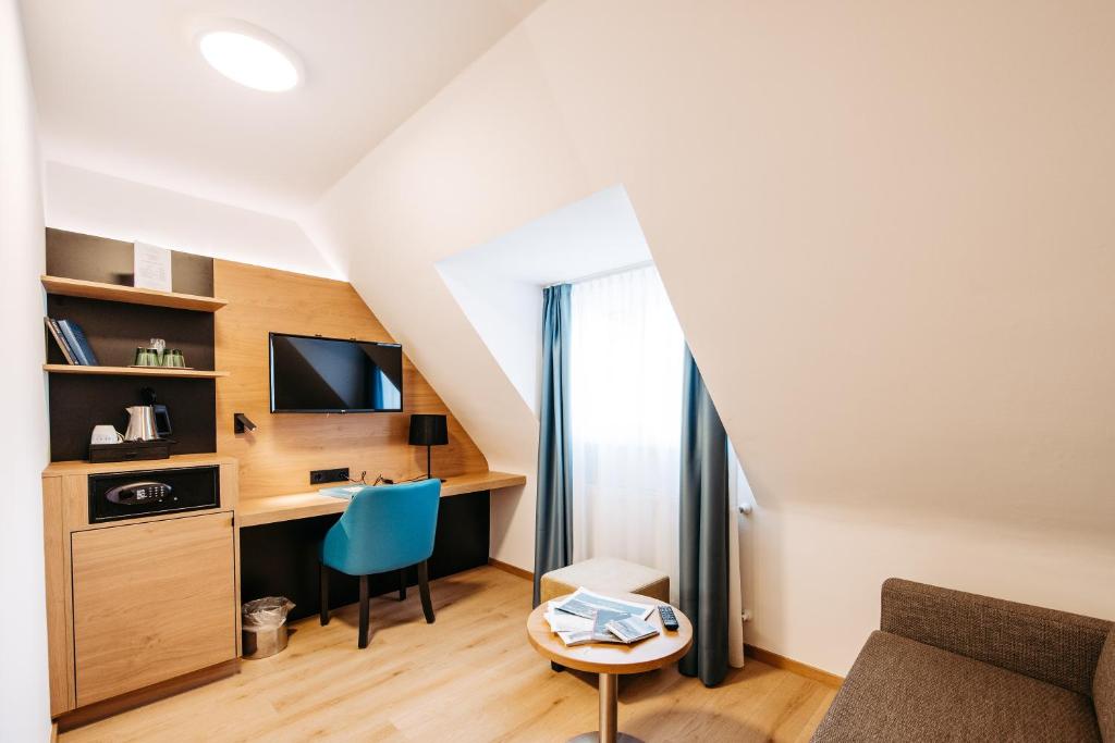 Köök või kööginurk majutusasutuses Hotel Messmer