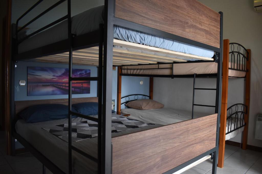 A bed or beds in a room at Thalassa