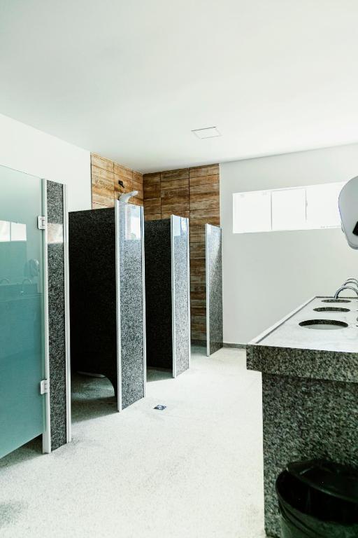 Kuchyň nebo kuchyňský kout v ubytování Hotel Nativa Eco
