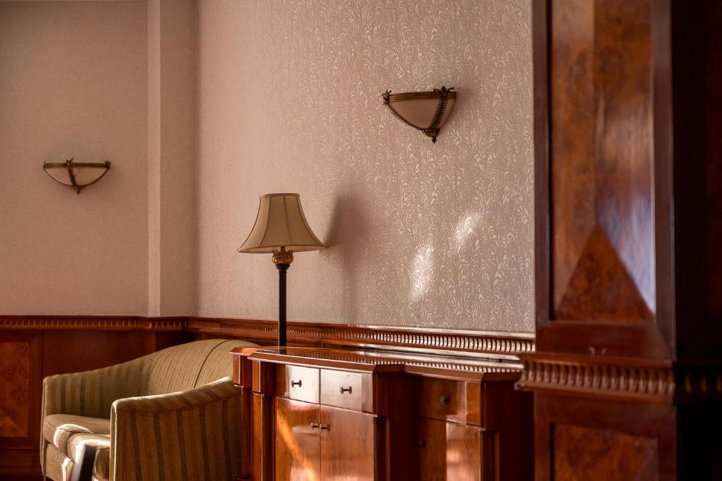 Posezení v ubytování Hotel Golden Palace