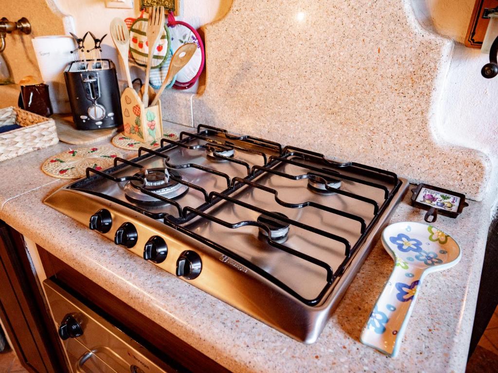 Kuchyň nebo kuchyňský kout v ubytování Casa Tullio