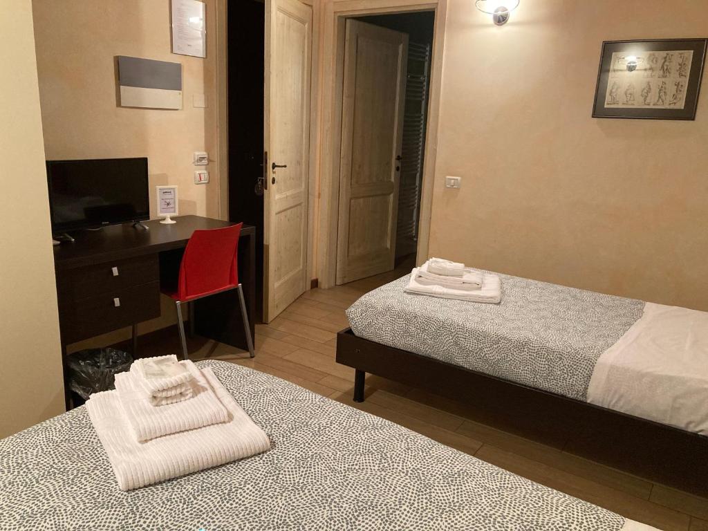 L'Antico Borgo - Tweepersoonskamer Met 2 Aparte Bedden