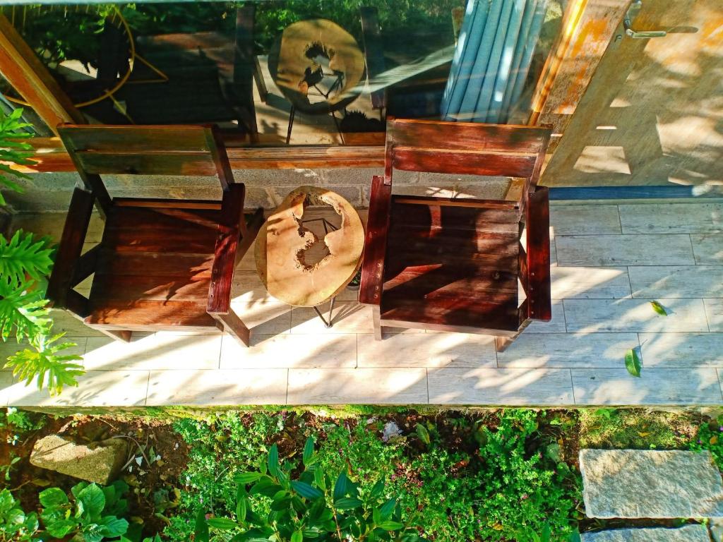 Zahrada ubytování Natural Home Đà Lạt
