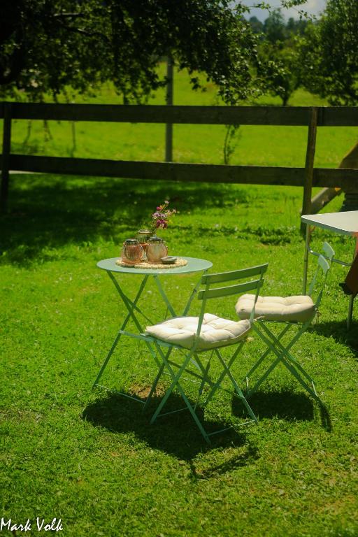 Zahrada ubytování DS Camping