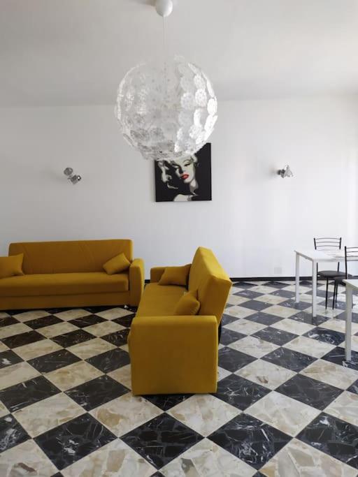 Posezení v ubytování Casa Orchidea Sortino