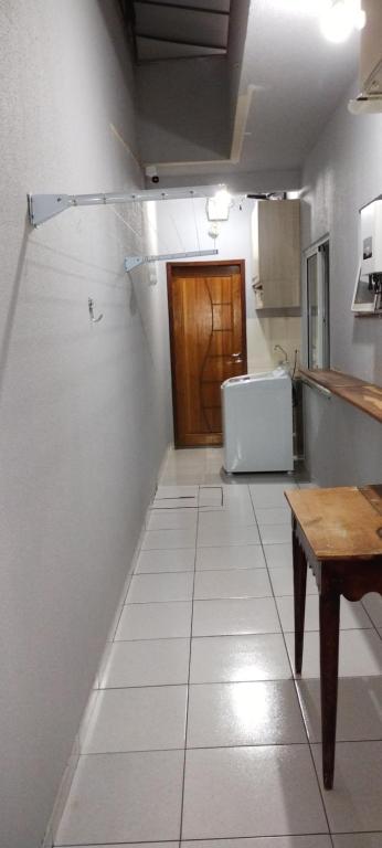 Kuchyň nebo kuchyňský kout v ubytování Casa aconchegante