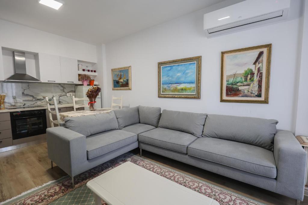 Posezení v ubytování Sonorus Apartment