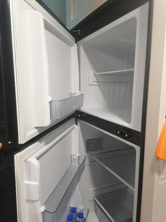 Kuchyň nebo kuchyňský kout v ubytování Kyan caravan
