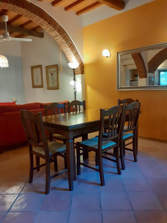 Posezení v ubytování Agriturismo Podere Zollaio