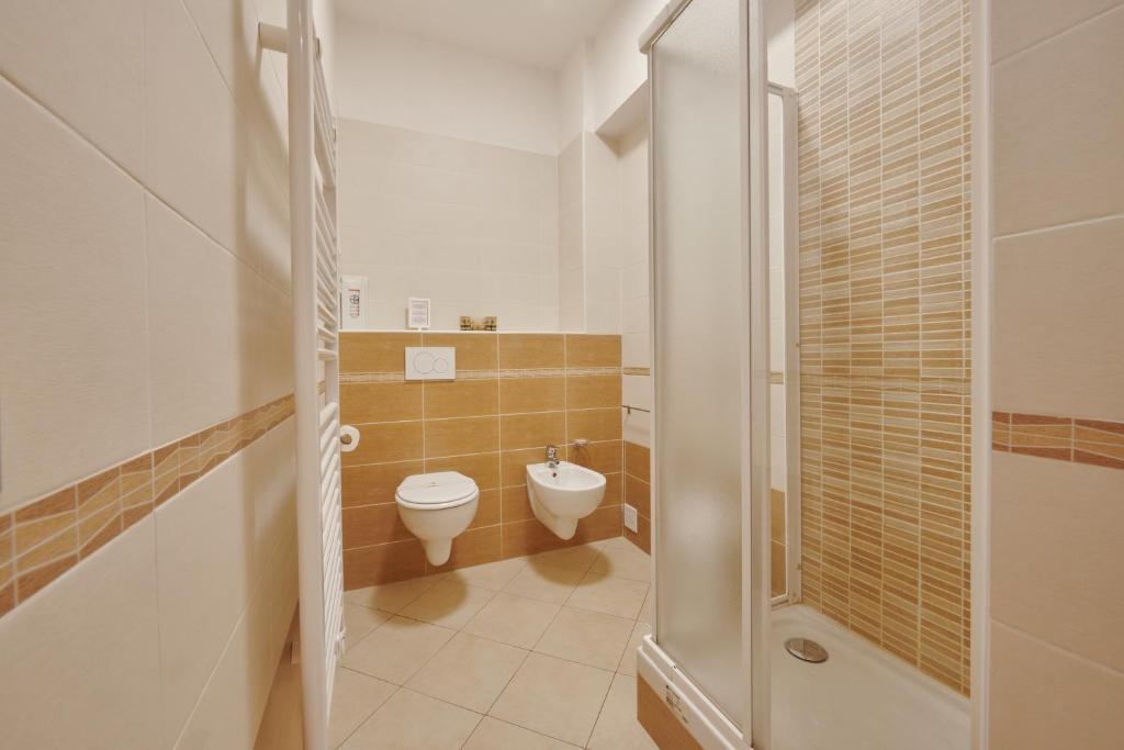 Kúpeľňa v ubytovaní Casa Gordigiani - bilocali con parcheggio