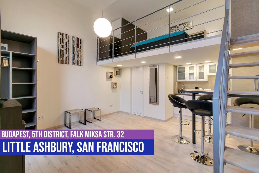 Kép Little Americas Ashbury San Francisco Apartment szállásáról Budapesten a galériában