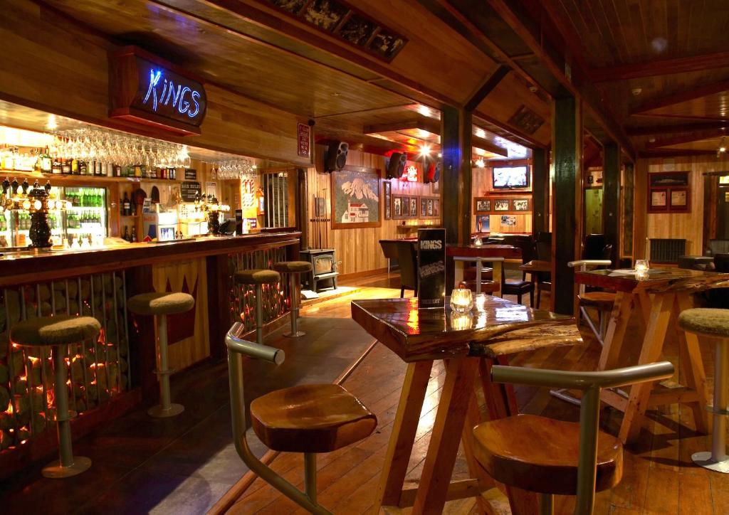 Lounge nebo bar v ubytování Kings Ohakune