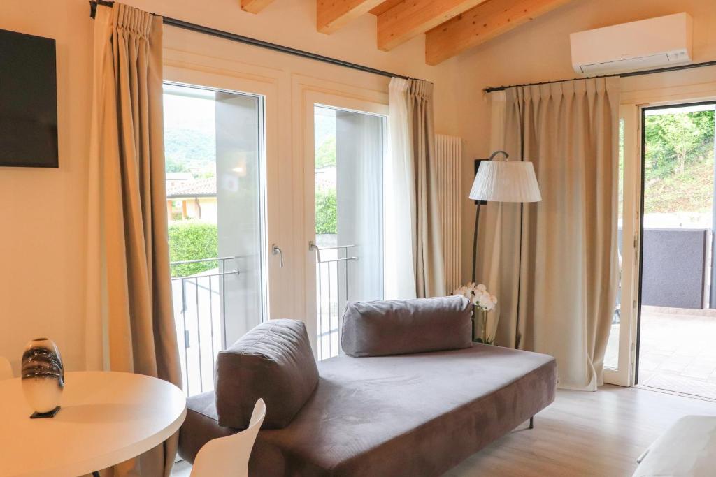 Postel nebo postele na pokoji v ubytování Albergo Ristorante Fratte