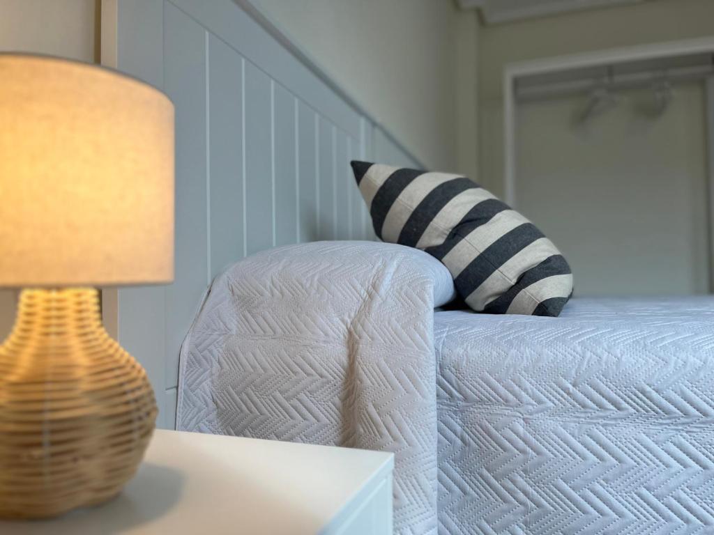 Postel nebo postele na pokoji v ubytování Casa Blanca