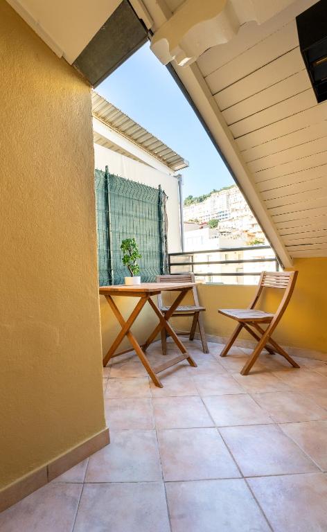 Balkón nebo terasa v ubytování Monte Carlo Monaco Border - luxury, modern, cozy with home feelings and See View