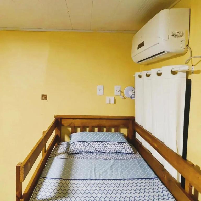 Postel nebo postele na pokoji v ubytování Pousada Hostel Mar e Sertão