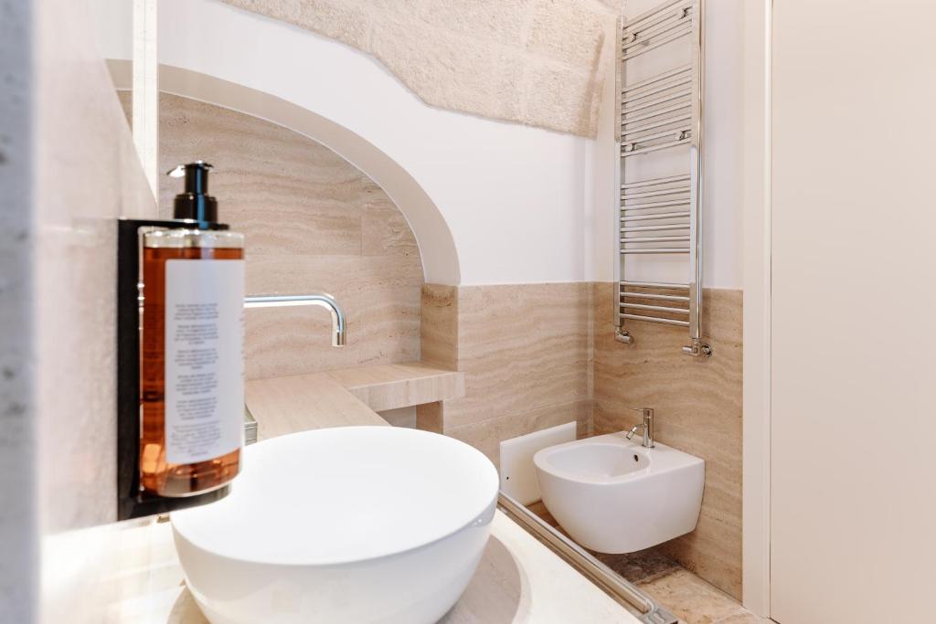 Koupelna v ubytování Aeris Suite & Relax