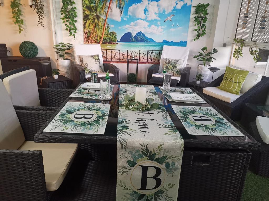 Posezení v ubytování Apartamento en la playa de Oropesa